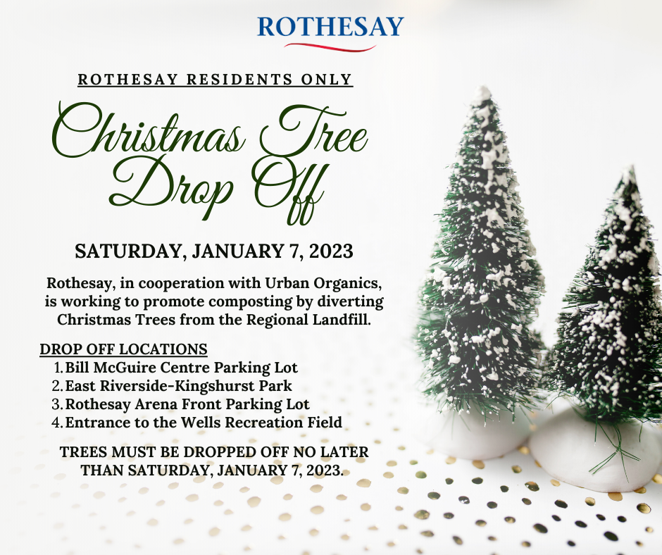Christmas Tree Drop Off 2023 - Rothesay