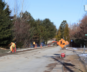 Dobbin Street sidewalk